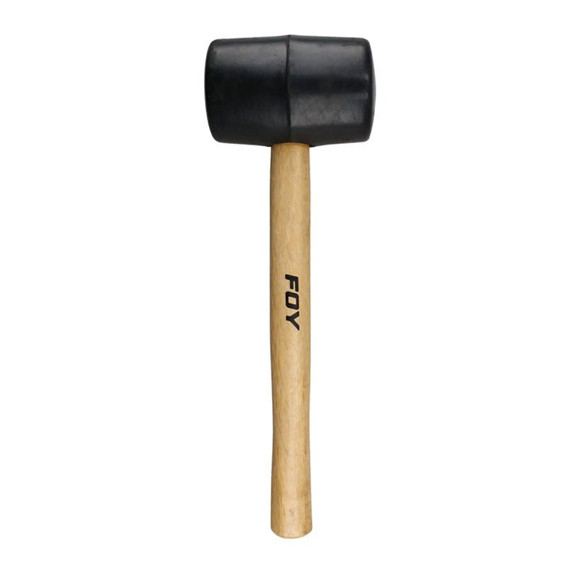 Mazo con cabeza de hule negro de 11", 16 oz, 141880 Foy - Tool Ferreterías / Ferretodo - Herramientas y material de construcción.