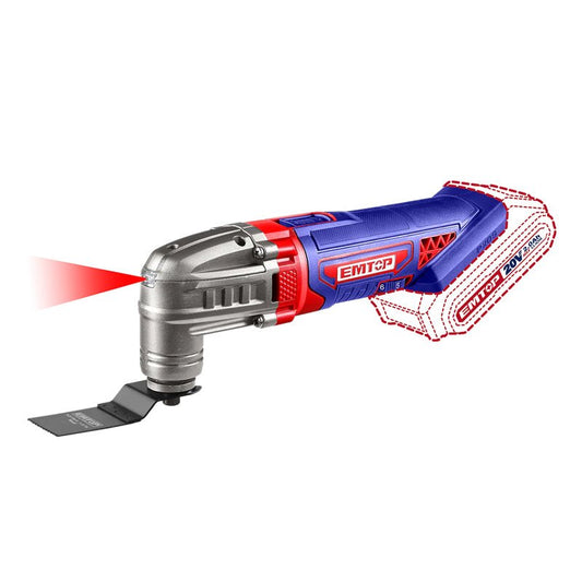 Multiherramienta inalámbrica de 20 V, sin batería, ELMF2022 Emtop - Tool Ferreterías / Ferretodo - Herramientas y material de construcción.