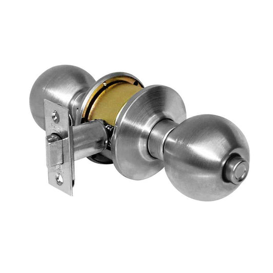 Perilla Yale Ball Baño Cromo Mate Mx80016 - Tool Ferreterías / Ferretodo - Herramientas y material de construcción.