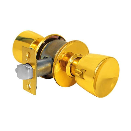 Perilla Yale Tulip Entrada Latón Brillante Mx80223 - Tool Ferreterías / Ferretodo - Herramientas y material de construcción.