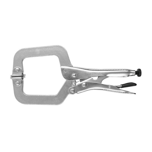 Pinza de presión 11" tipo "C" con mordaza autoajustable, 17427 Truper PPC 11R - Tool Ferreterías / Ferretodo - Herramientas y material de construcción.