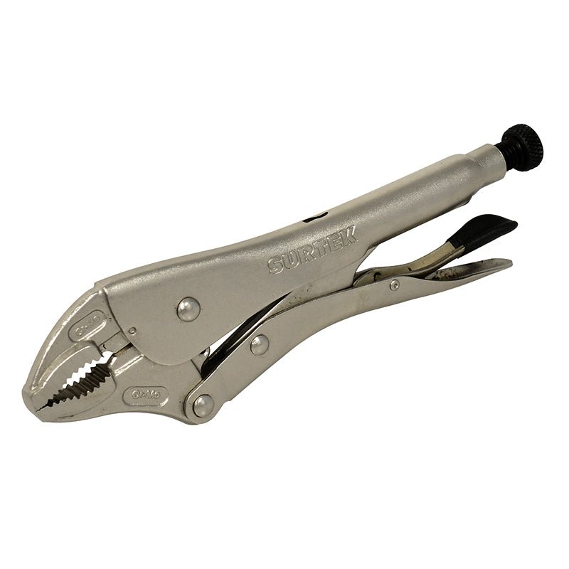 Pinza de presión quijada curva de 10?, 115082 Surtek - Tool Ferreterías / Ferretodo - Herramientas y material de construcción.