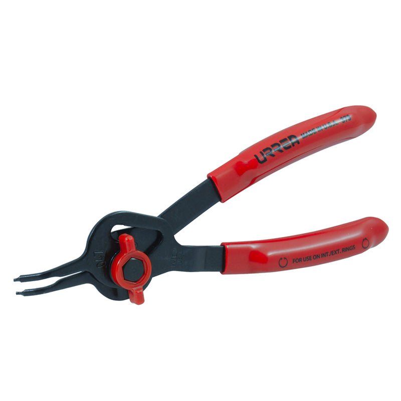 Pinza para anillos de retención convertibles con mariposa .070 ángulo de 90°, 976 Urrea - Tool Ferreterías / Ferretodo - Herramientas y material de construcción.