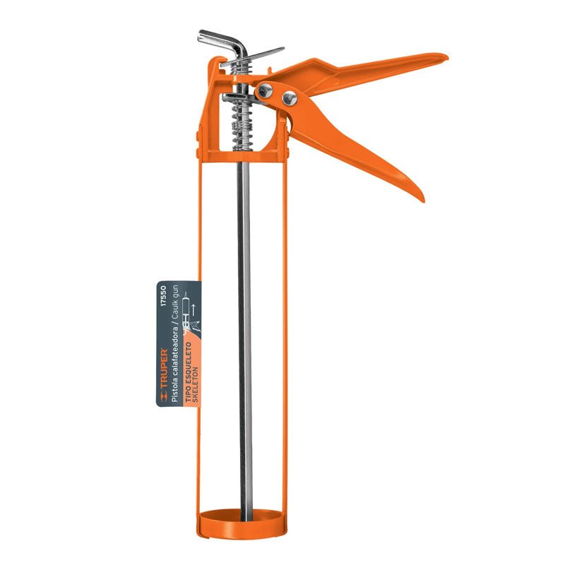 Pistola calafateadora tipo esqueleto, 17550 Truper PICAE - Tool Ferreterías / Ferretodo - Herramientas y material de construcción.