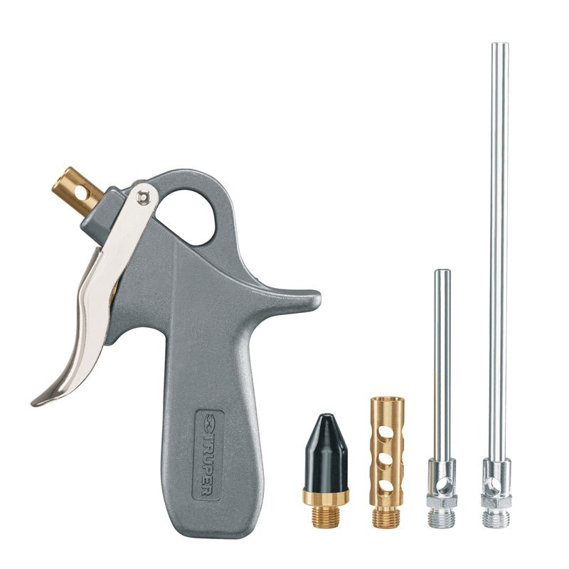 Pistola para sopletear 5 boquillas, 10645, Truper - Tool Ferreterías / Ferretodo - Herramientas y material de construcción.