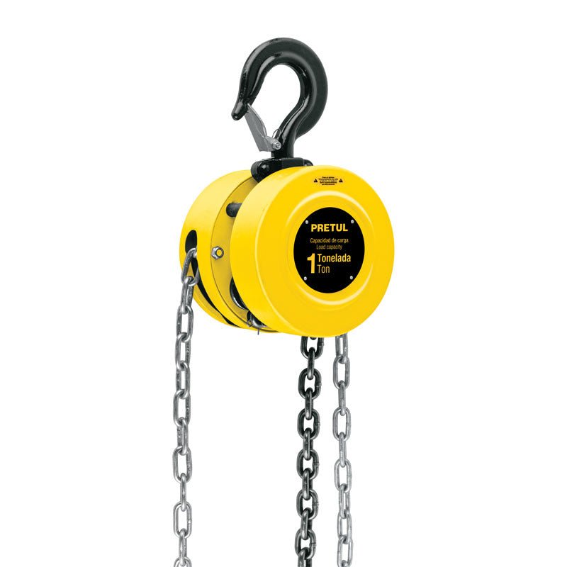 Polipasto de cadena de 1 tonelada, 27127 Pretul POL 1P - Tool Ferreterías / Ferretodo - Herramientas y material de construcción.