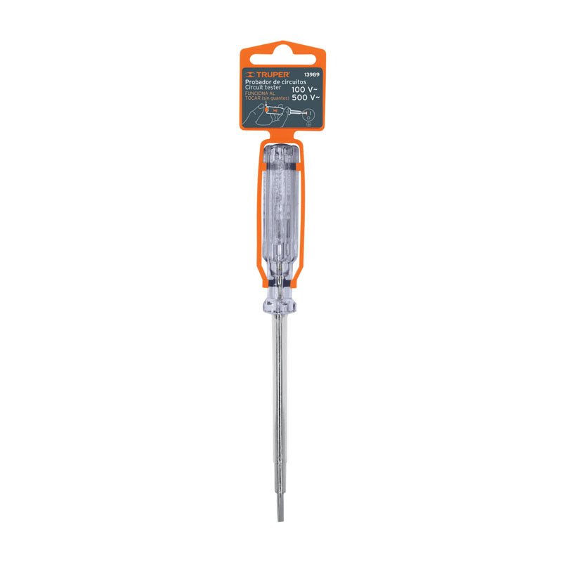 Probador de circuitos de corriente alterna de 19 cm, Truper - Tool Ferreterías / Ferretodo - Herramientas y material de construcción.