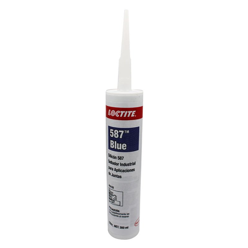 Silicon Azul 587 Sellador Industrial Para Aplicaciones De Juntas De 300 Ml, Loctite - Tool Ferreterías / Ferretodo - Herramientas y material de construcción.