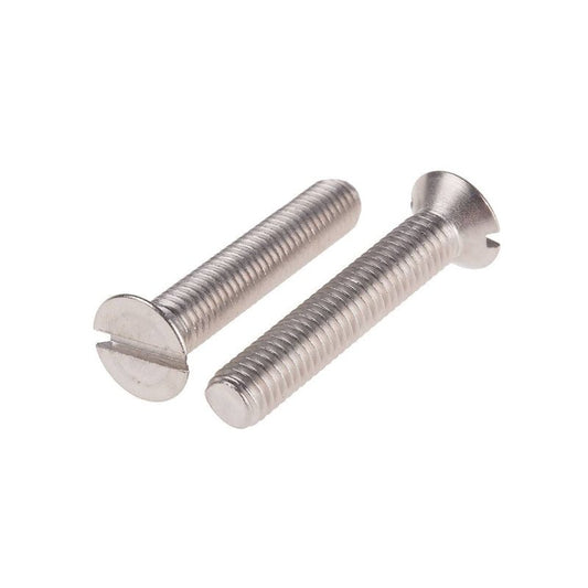 Tornillo cabeza plana ranurada de acero inoxidable de 3/16" x 1" - Tool Ferreterías / Ferretodo - Herramientas y material de construcción.