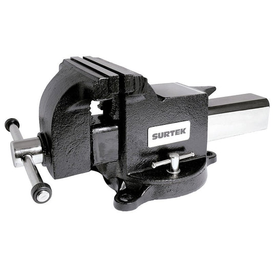 Tornillo de banco con mordazas forjadas de 8", 107028 Surtek - Tool Ferreterías / Ferretodo - Herramientas y material de construcción.