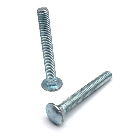 Tornillo tipo coche de 1/4" x 3", galvanizado, cuerda estándar UNC - Tool Ferreterías / Ferretodo - Herramientas y material de construcción.
