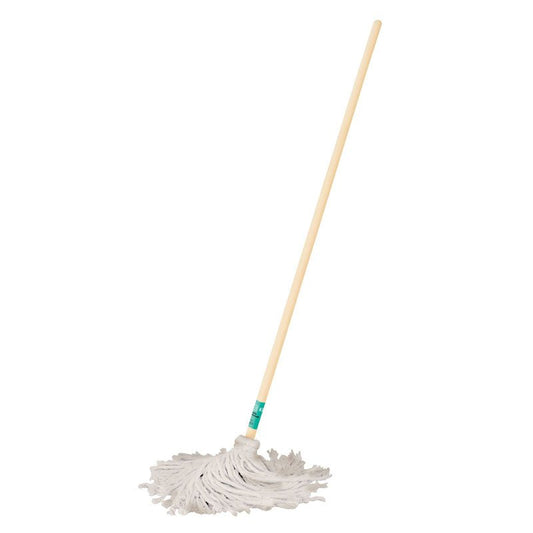 Trapeador tipo mechudo con bastón de 120 cm, 57056 Klintek MECH350 - Tool Ferreterías / Ferretodo - Herramientas y material de construcción.