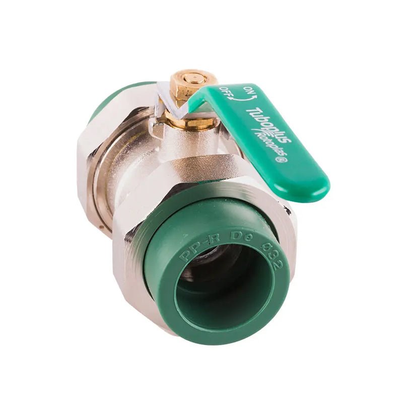 Válvula de esfera desmontable de 20 x 20 mm, 200252 Tuboplus - Tool Ferreterías / Ferretodo - Herramientas y material de construcción.