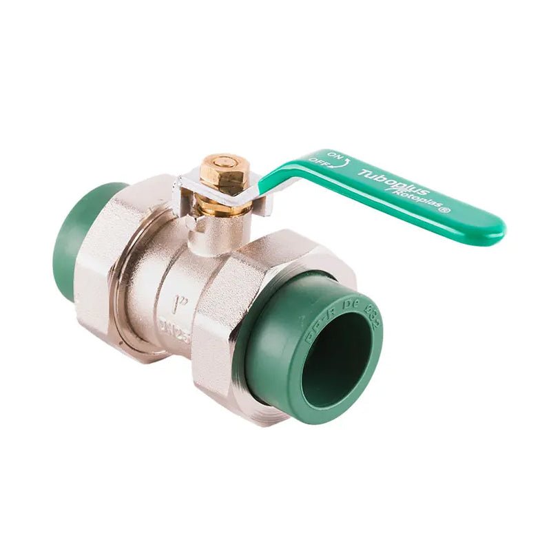 Válvula de esfera desmontable de 20 x 20 mm, 200252 Tuboplus - Tool Ferreterías / Ferretodo - Herramientas y material de construcción.