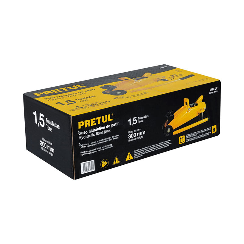 Gato De Patín 1.5 Ton De 32 Movimientos, Pretul
