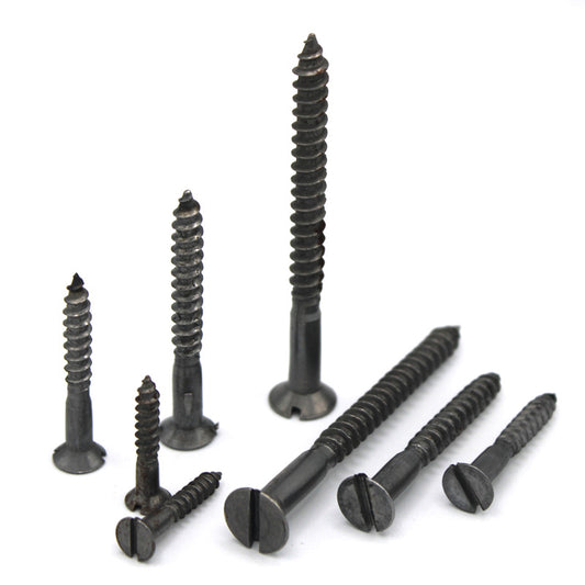 Tornillo Cuerda Rolada Para Madera Cabeza Plana De 10 X 65 Mm