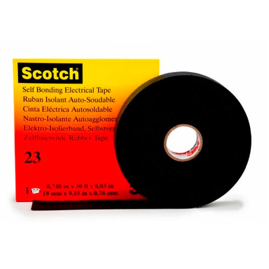 Cinta Eléctrica De Hule Autosoldable 23, Scotch