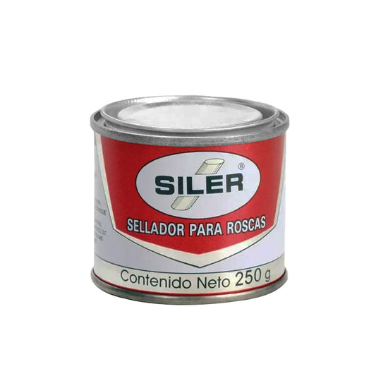 Sellador Para Roscas De 250 Gramos, Siler