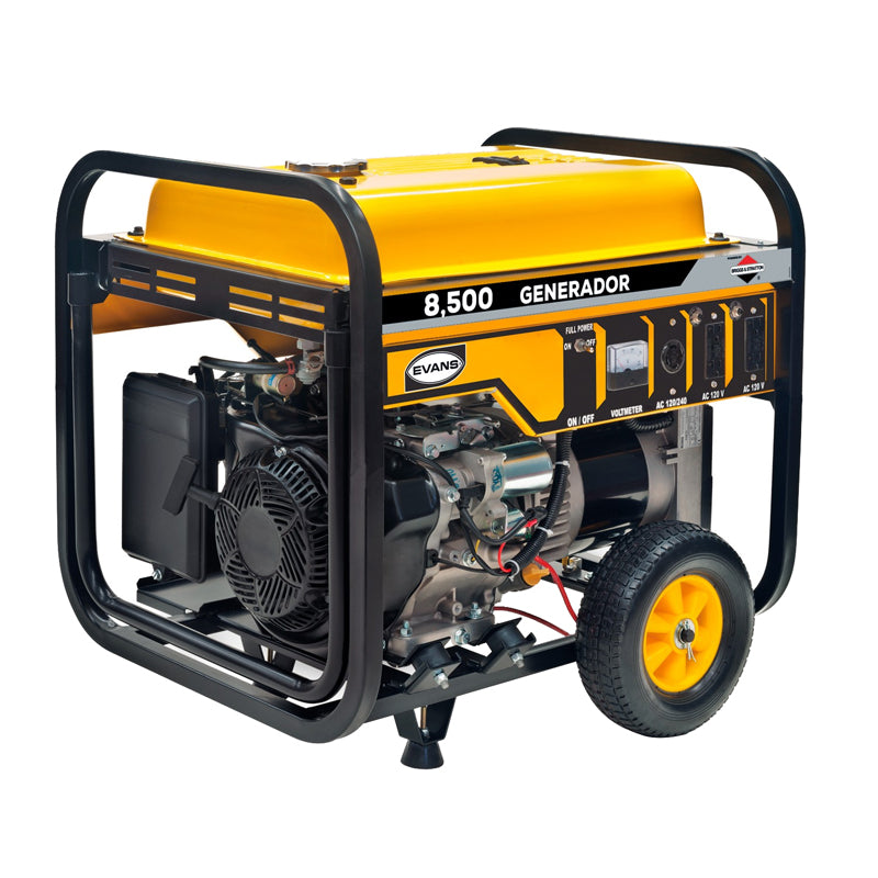 Generador Monofásico De 8 500 W De 13.5 Hp G85Mg1350Bs Evans