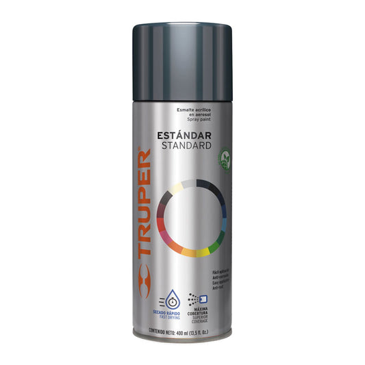 Pintura En Aerosol, Gris Primario, Bote Tradicional, 400 Ml