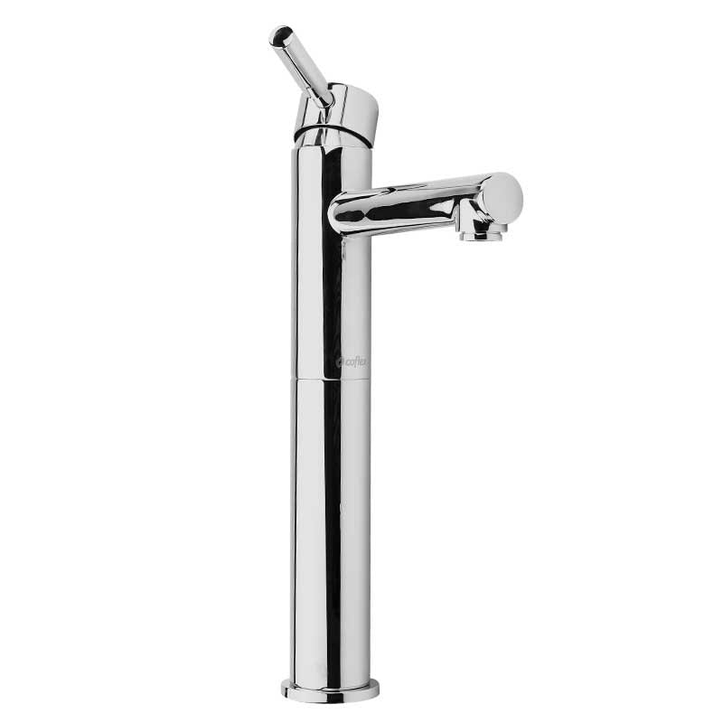 Llave Monomando Alto De 8" Para Lavabo Cromado Glm400A Coflex