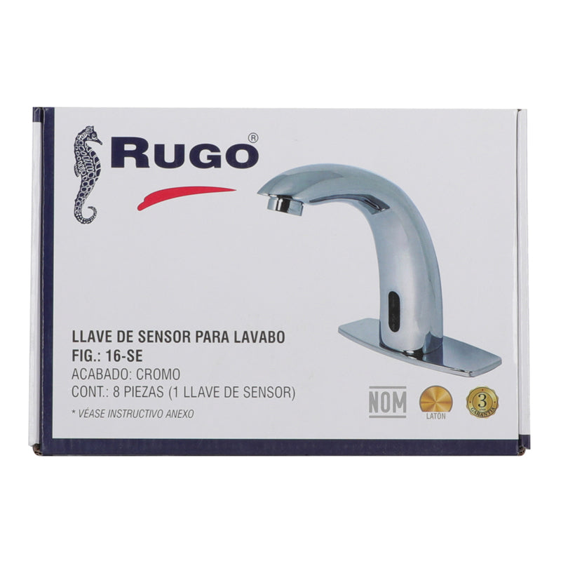 Llave De Sensor Para Lavabo, 16Se Rugo