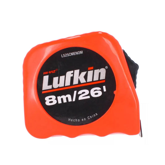 Flexómetro Tradicional De 8 M X 25 Mm, L525Cmenom Lufkin
