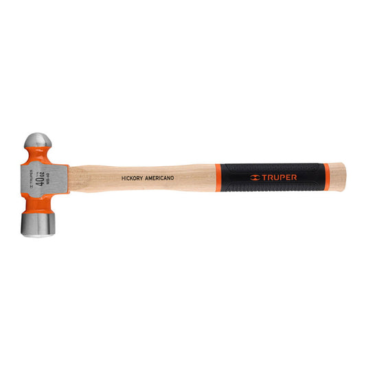 Martillo Pulido De Bola 40 Oz Mango Hickory, Truper Grip