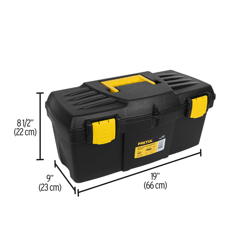 Caja Para Herramienta De 19", Pretul