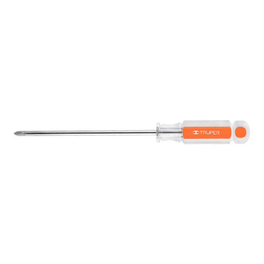 Desarmador De Cruz 1/4" X 6" Mango De Acetato, Truper