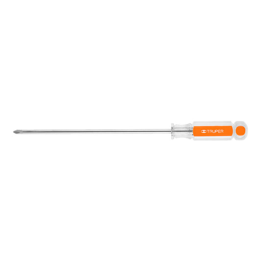 Desarmador De Cruz 1/4" X 8" Mango De Acetato, Truper