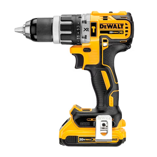 Kit De Taladro Atornillador Percutor De 1/2" Sin Carbones De 20V Max Xr Dewalt