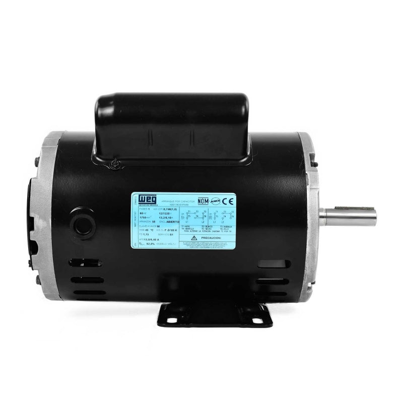 Motor Eléctrico Monofásico De 1 Hp Weg