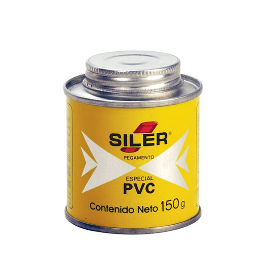 Pegamento Para Pvc Amarillo De 150 Gramos, Siler