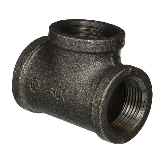 Tee 1/2" C 80 Roscada Negra