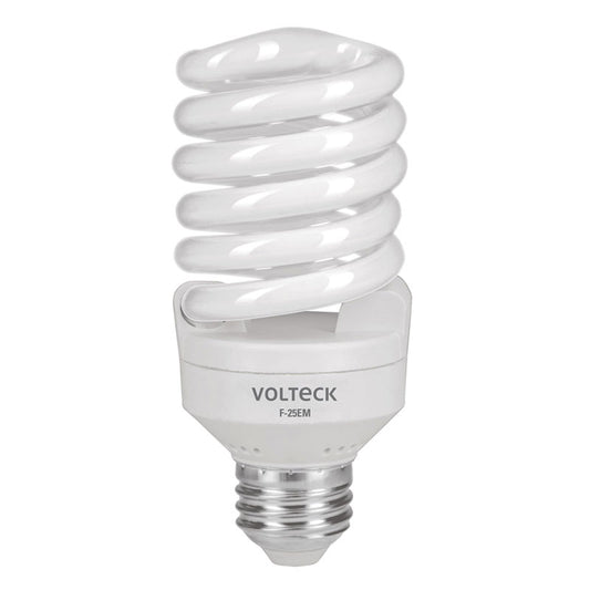 Lámpara Espiral Mini T2 25 W Luz De Día En Blíster, Volteck