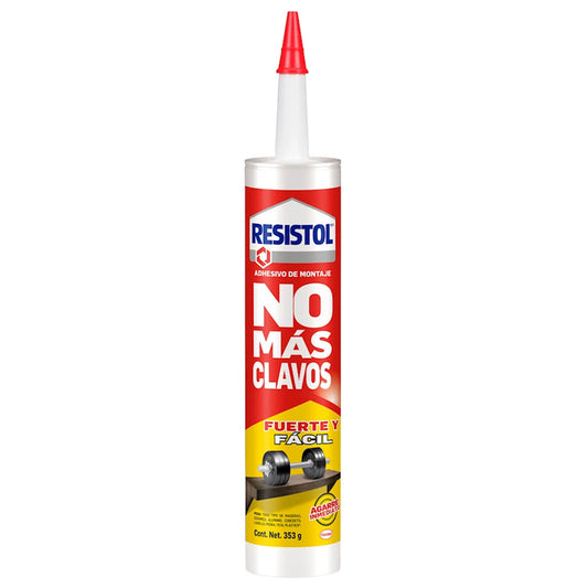 Resistol No Más Clavos De 353 Gramos
