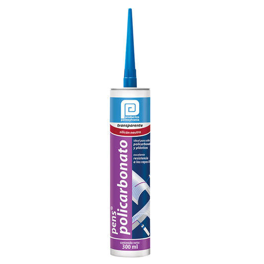 Pens Policarbonato Silicón Neutro Transparente Pennsylvania De 300 Ml