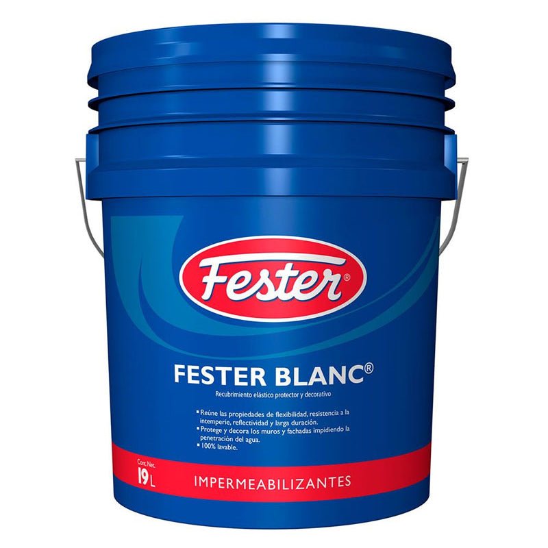 Fester Blanc Color Terracota, Cubeta De 19 Litros - Tool Ferreterías / Ferretodo - Herramientas y material de construcción.