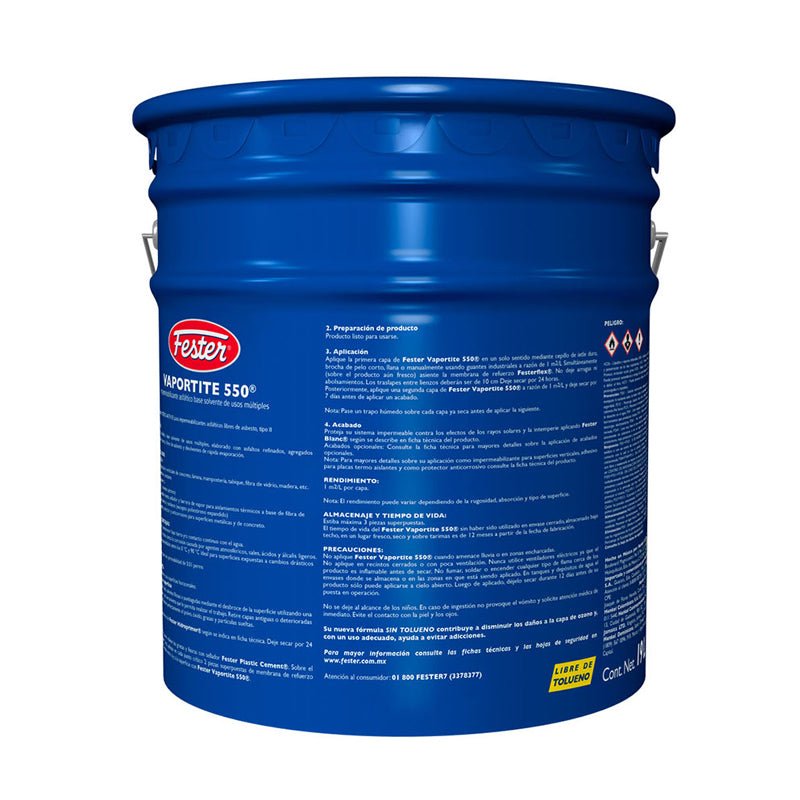 Fester Vaportite 550 De 19 Litros - Tool Ferreterías / Ferretodo - Herramientas y material de construcción.