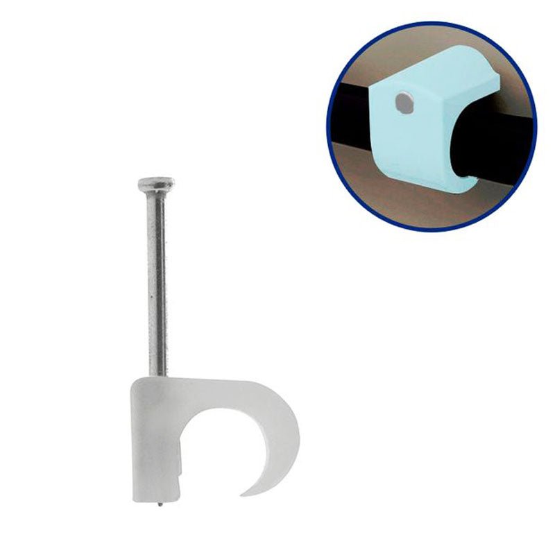 Grapa Redonda Con Clavo Con 100 Piezas, Thorsman Tc 7 10 - Tool Ferreterías / Ferretodo - Herramientas y material de construcción.