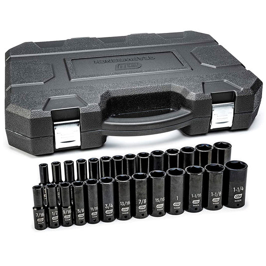 Juego De 27 Dados Métricos/Sae De Impacto Profundo De 1/2", 84949N Gearwrench - Tool Ferreterías / Ferretodo - Herramientas y material de construcción.