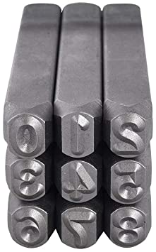 Juego De Números De Golpe De 1/16" A 1.59 Mm - Tool Ferreterías / Ferretodo - Herramientas y material de construcción.