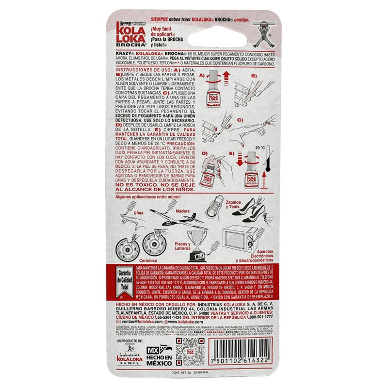 Kola Loka En Brocha De 5 Gramos - Tool Ferreterías / Ferretodo - Herramientas y material de construcción.