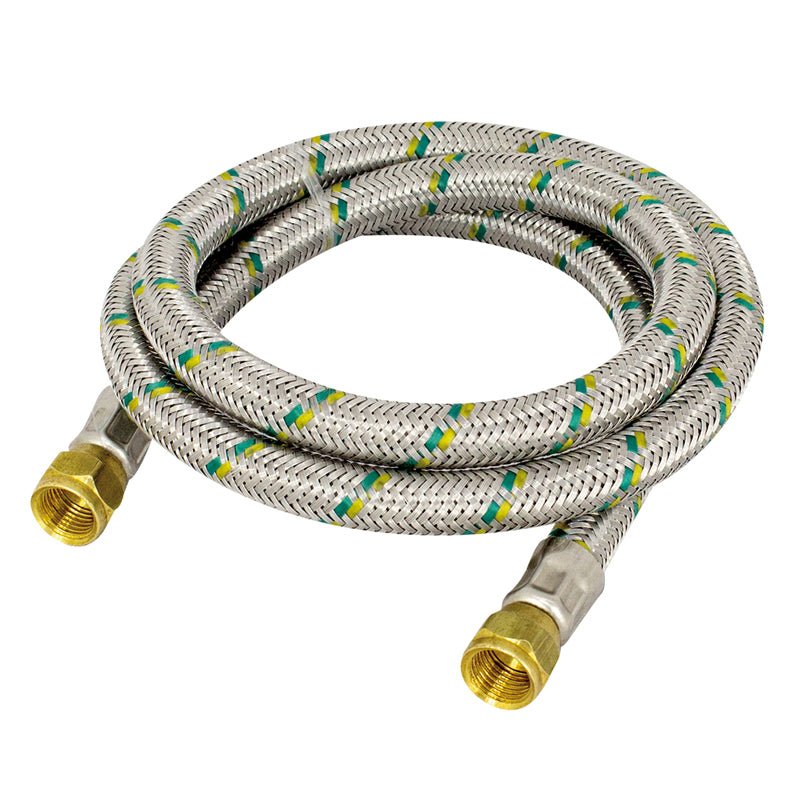 Manguera Tipo Coflex Para Gas De 3/8" X 3/8" X 1.5 M, 25Gn Rugo - Tool Ferreterías / Ferretodo - Herramientas y material de construcción.