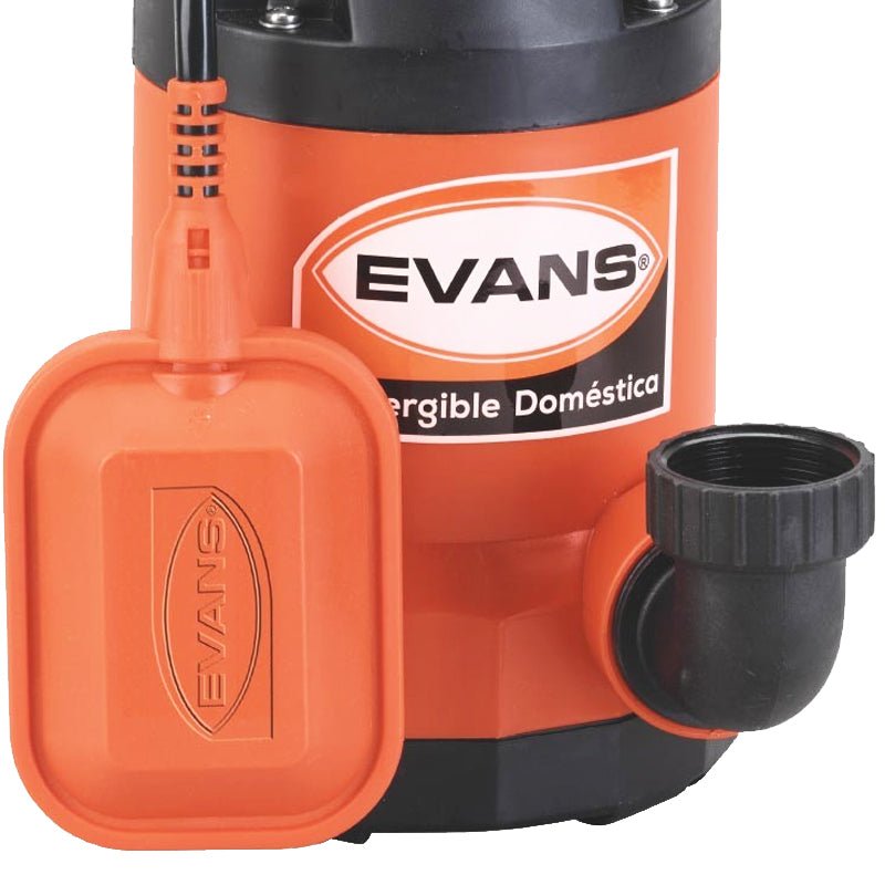 Motobomba Sumergible Doméstica Para Cisterna Con Motor Monofásico De 115 V Sla1.5Me050 Evans - Tool Ferreterías / Ferretodo - Herramientas y material de construcción.