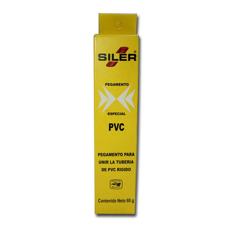 Pegamento Especial Para Pvc De 60 Gramos, Siler - Tool Ferreterías / Ferretodo - Herramientas y material de construcción.