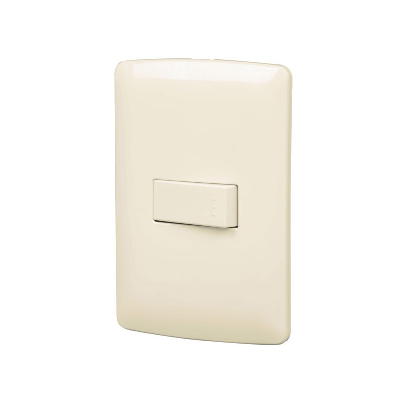 Placa Armada Con Timbre Marfil Línea Italiana Volteck - Tool Ferreterías / Ferretodo - Herramientas y material de construcción.