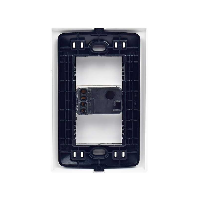 Placa Con 1 Interruptor Sencillo 10A 127V Color Blanco Fza511 Forza - Tool Ferreterías / Ferretodo - Herramientas y material de construcción.