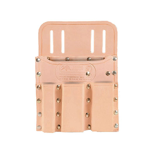 Portaherramienta De Cuero Con 11 Compartimientos, 405 Bandas El Tigre - Tool Ferreterías / Ferretodo - Herramientas y material de construcción.